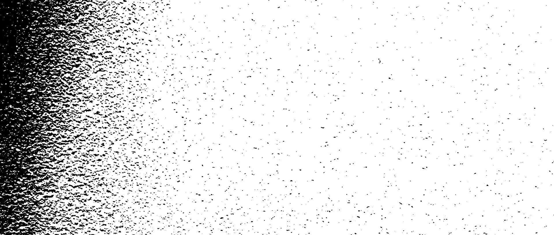 Black grit grunge texture. Grainy photocopy overlay background. Distressed noise surface with dust, particles, specks, speckles. Rough dirty granule lino backdrop texture of concrete or cement. vector