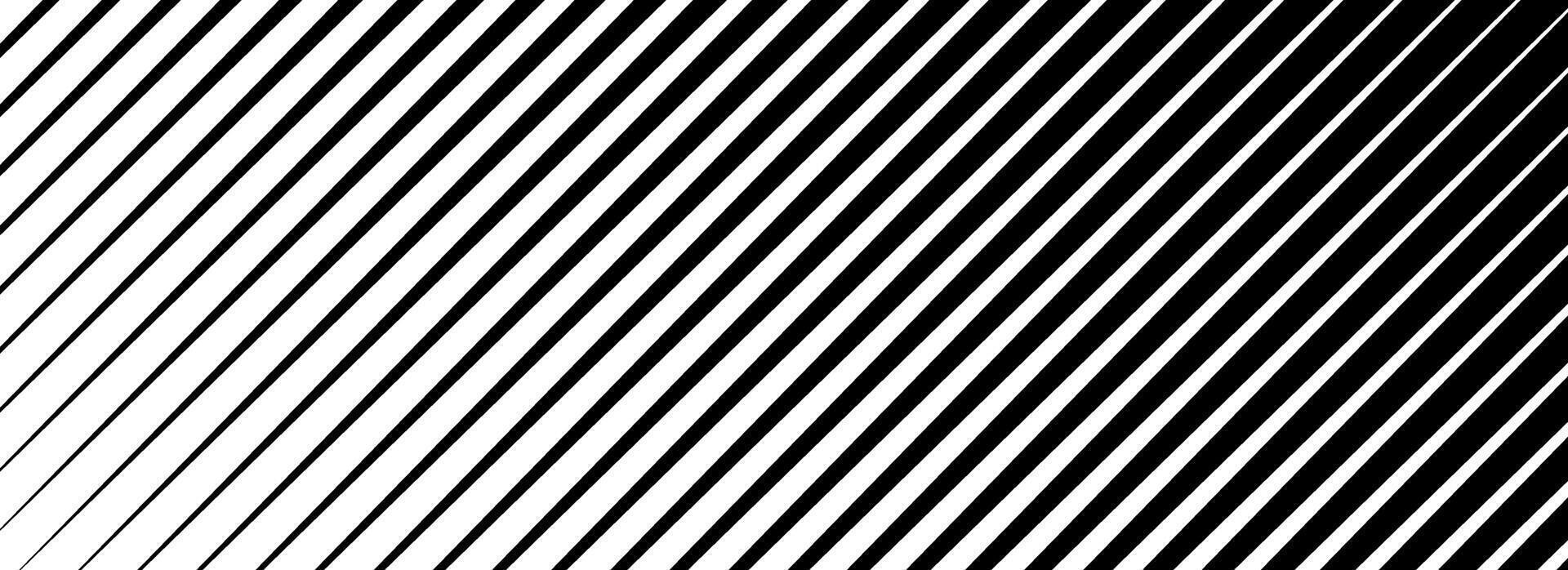 Oblique line halftone gradation texture. Fading diagonal stripe gradient background. Black slant pattern backdrop. Vanishing thin parallel line wallpaper for overlay, print, cover. vector