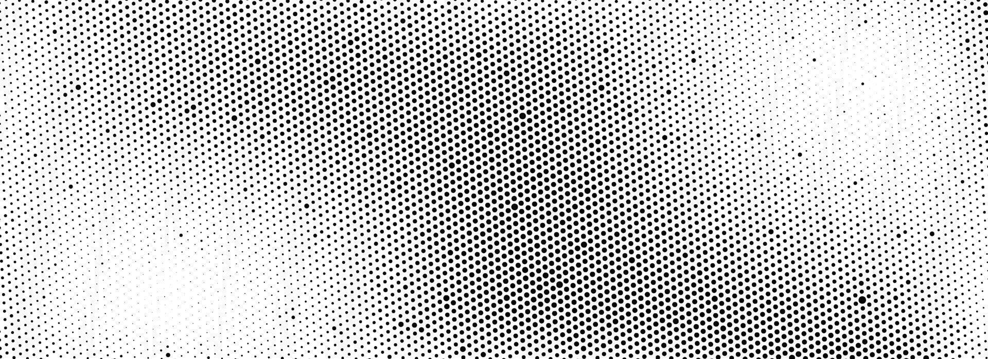 Grunge halftone sand background. Bitmap dust particle gradient wallpaper. Fading grit noise texture. Retro pop art pixel backdrop. Anime or manga comic overlay. Dots or speckles vanishing print vector