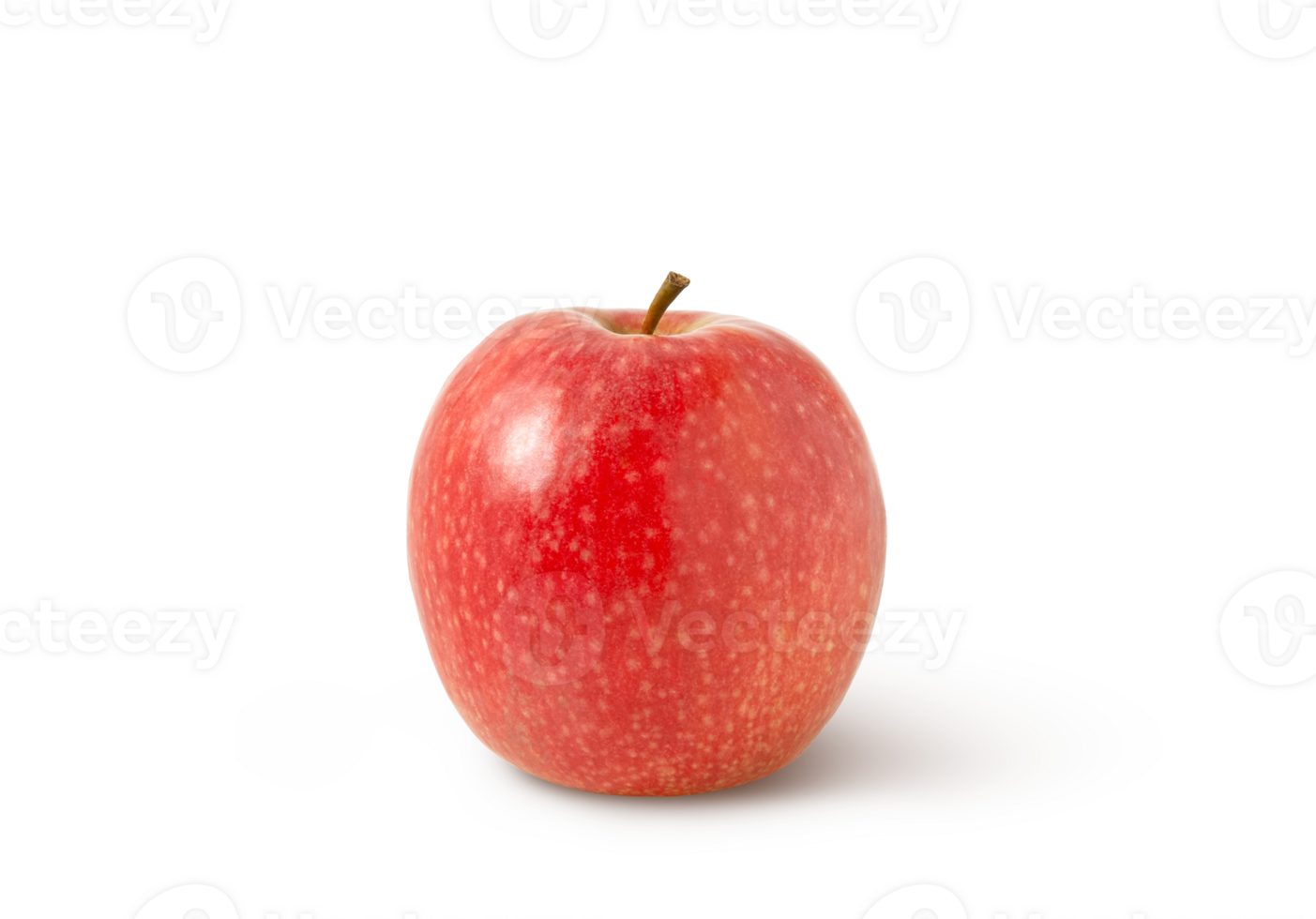 Pink lady apple isolated. Fresh red apple with clipping path png