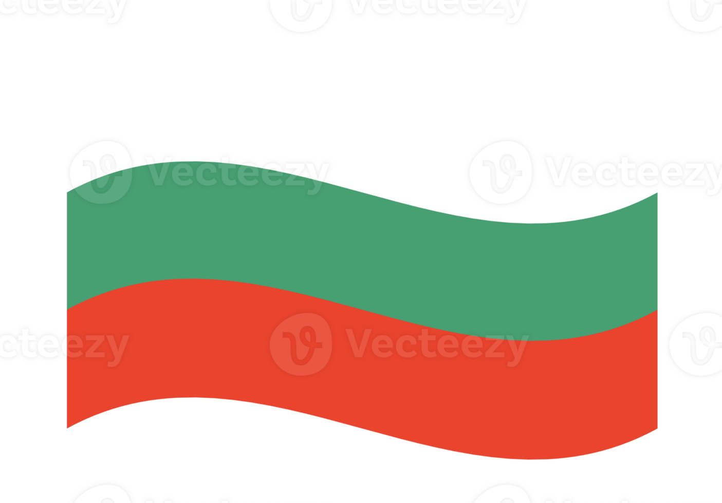 Creative Design of Waving Bulgaria National Flag png