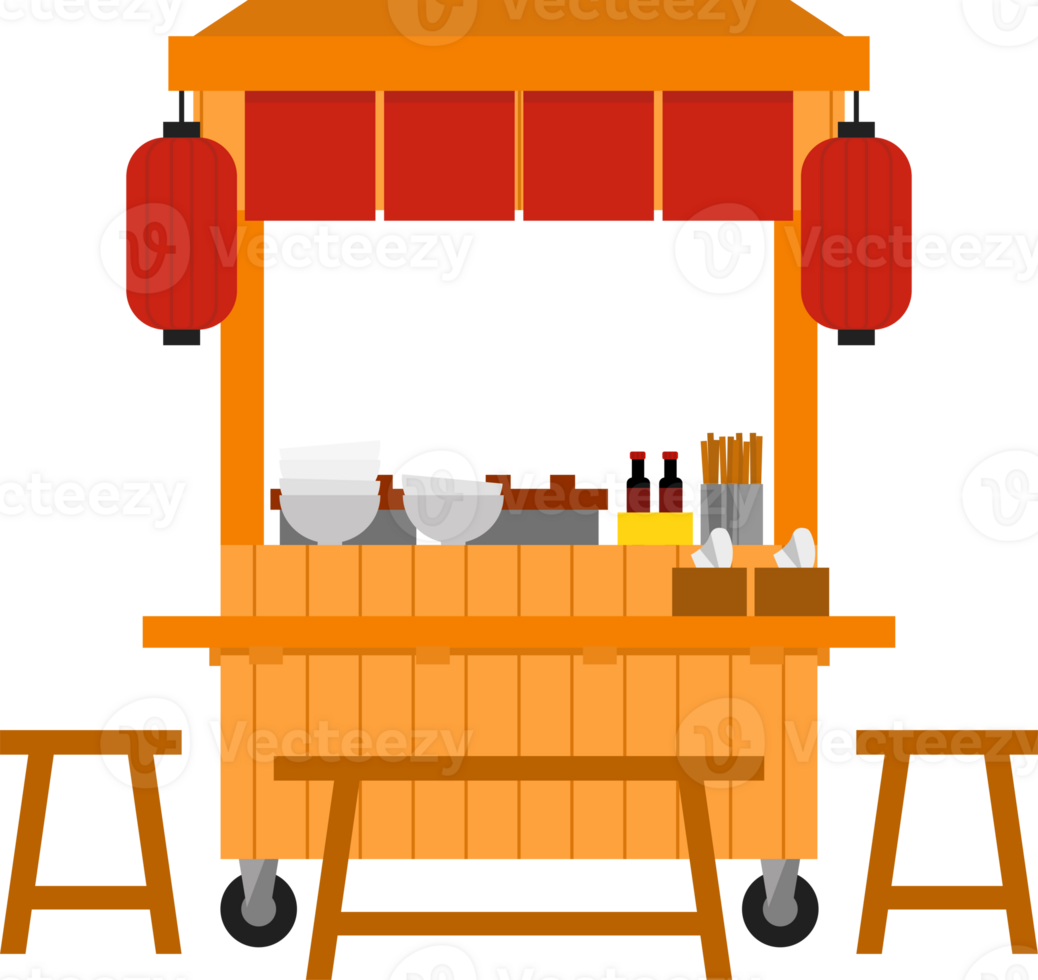 Illustration of Japanese Ramen Shop png