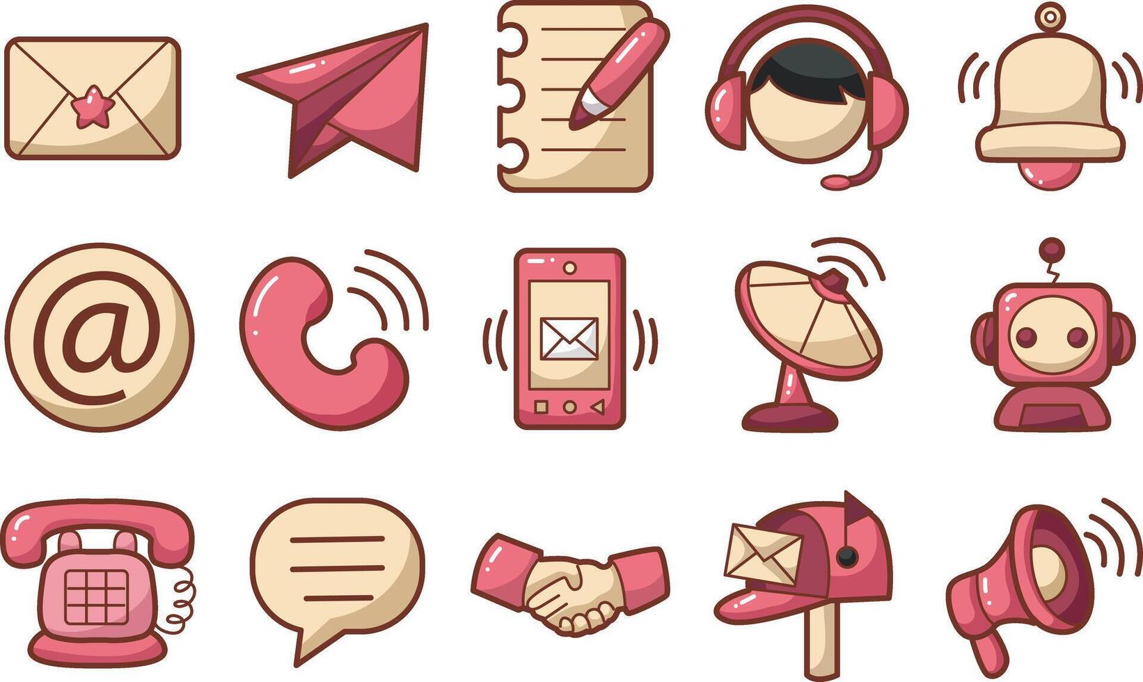 Email and communication icon. vector