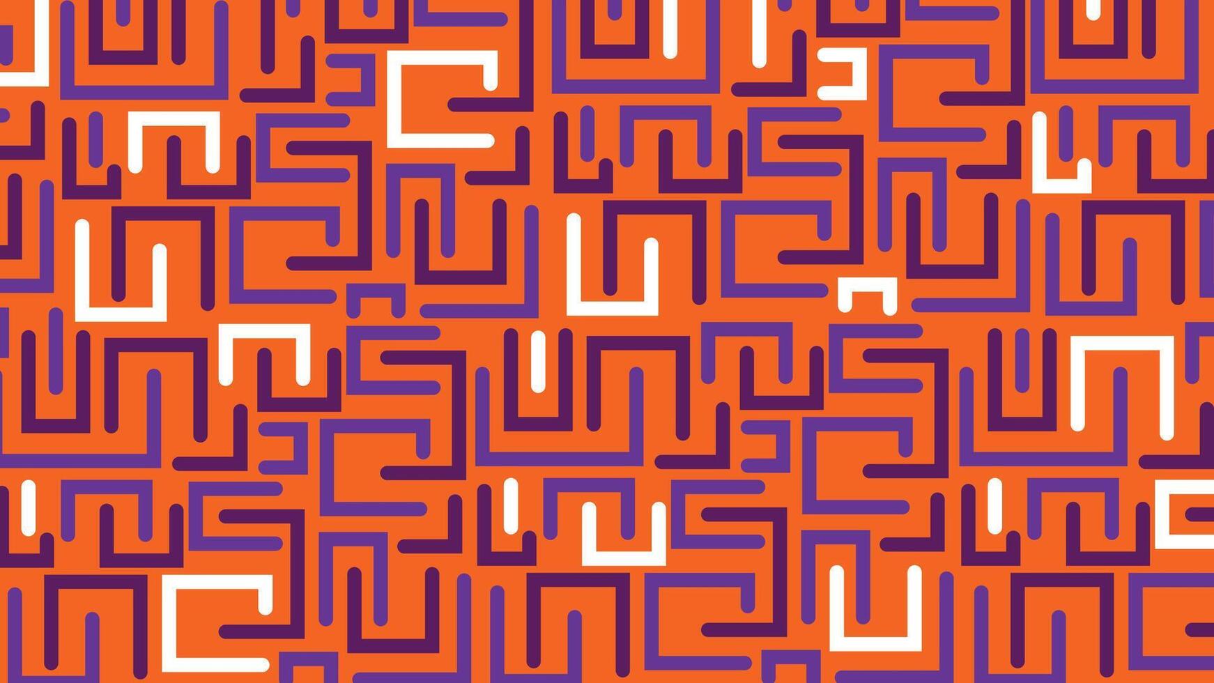 Pink and violet maze background vector