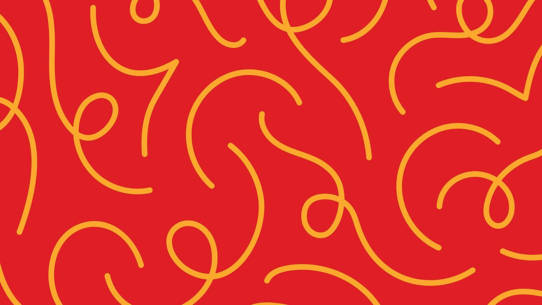 Yellow Curl Dance Background vector