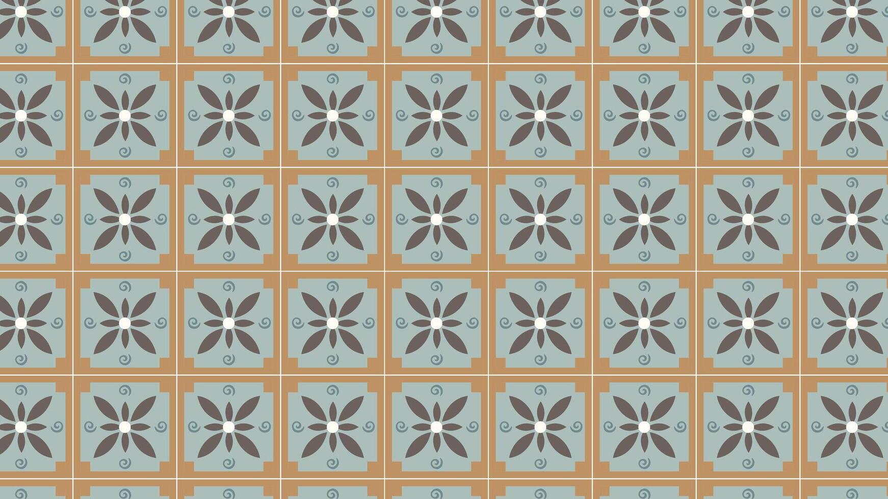 Classic cross tile background vector