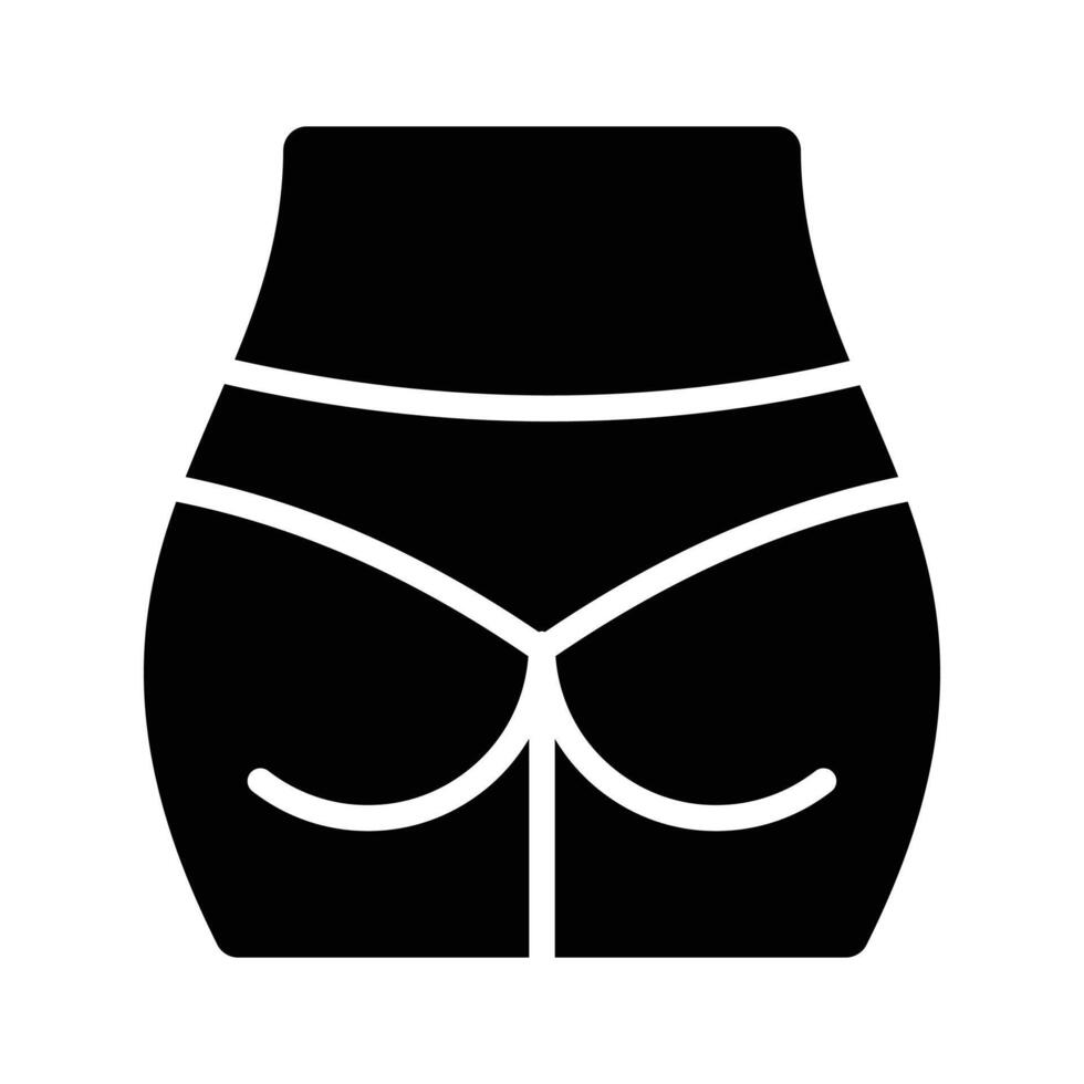 Grab this glyph icon of human hips joints vector