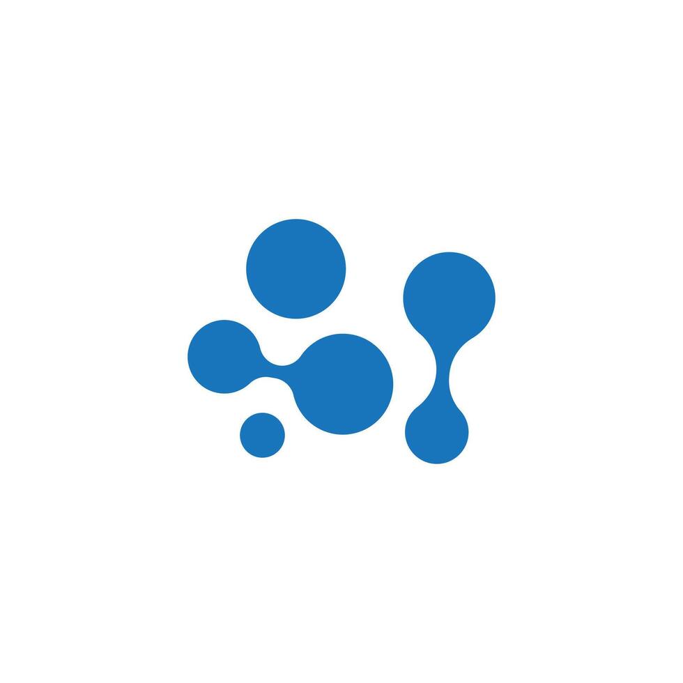 neuron logo design illustration data simple abstract modern template brand product vector