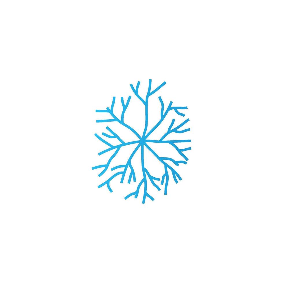 cell neuron technology logo design illustration data simple modern brand vector