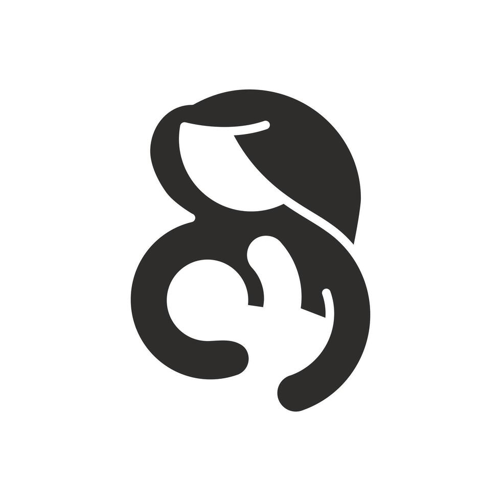 breastfeeding, mother feeding newborn baby icon, feed breast, flat illustration vector
