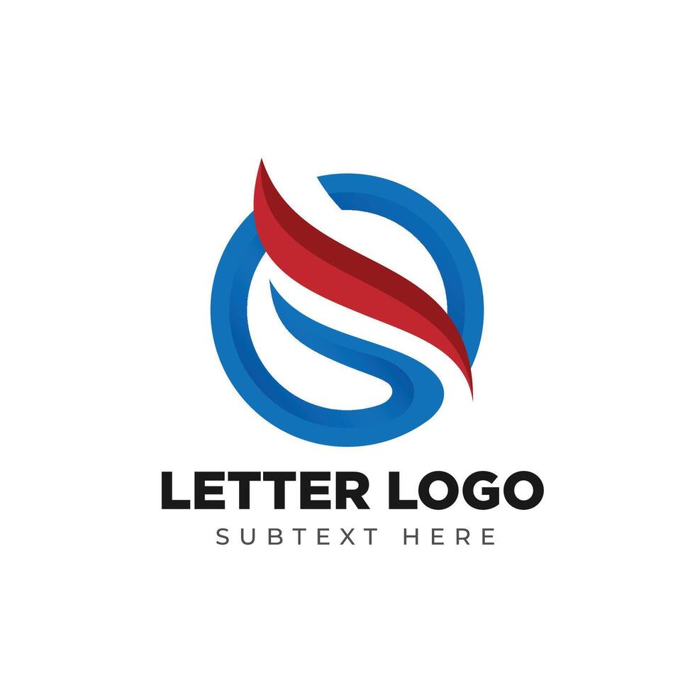 Creative Abstract Letter S Logo for Business Branding vector