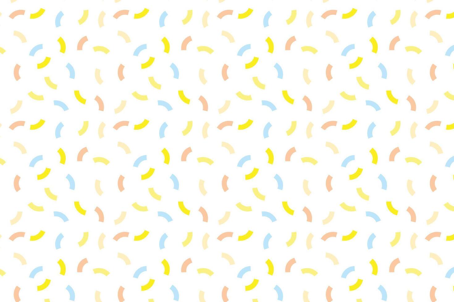 Seamless Pattern Memphis Style, Seamless pattern with curved line doodles. vector