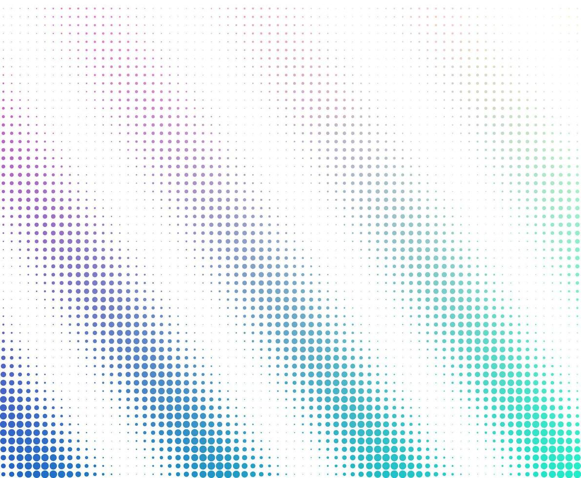 Abstract dot gradient composition with diagonal lines and vibrant color transitions vector