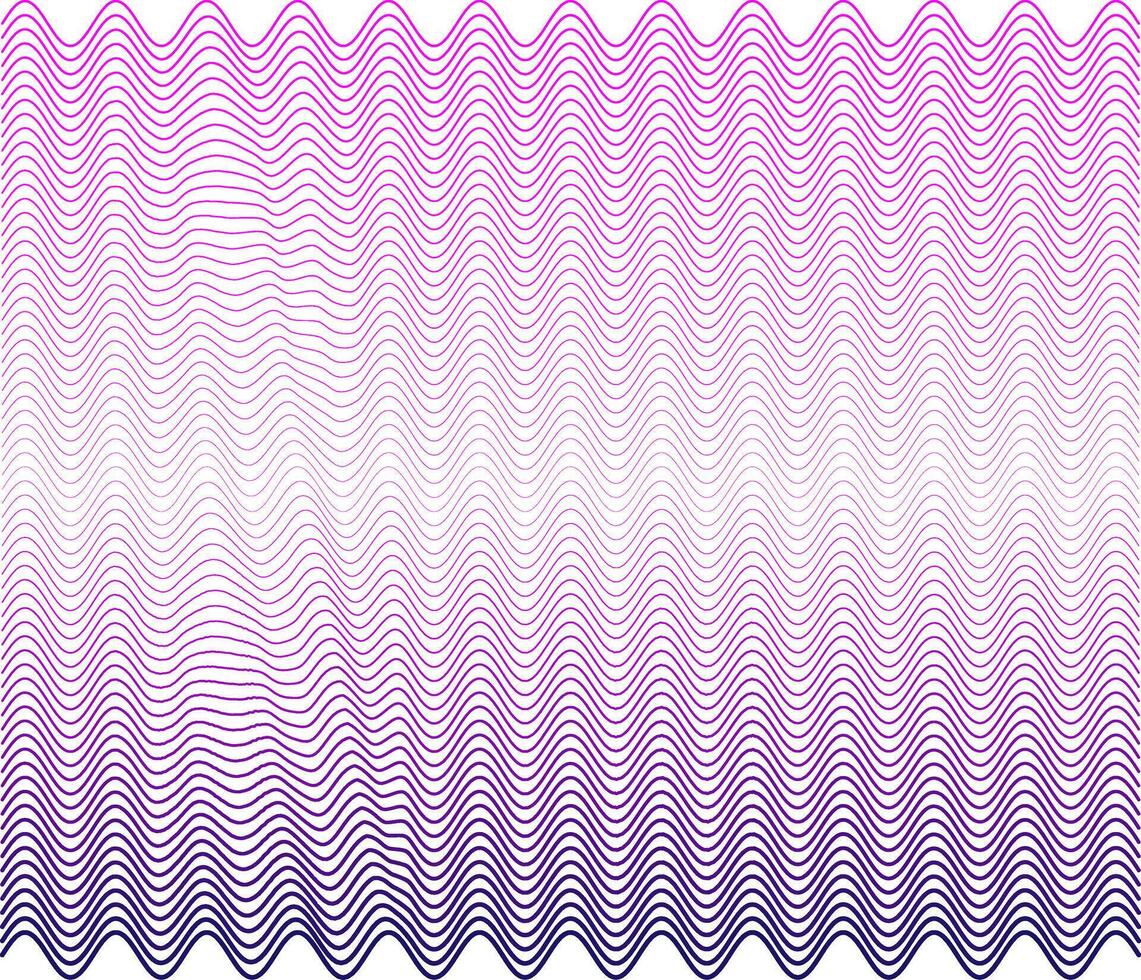 Wavy Lines A Colorful Array of Serpentine Strands vector