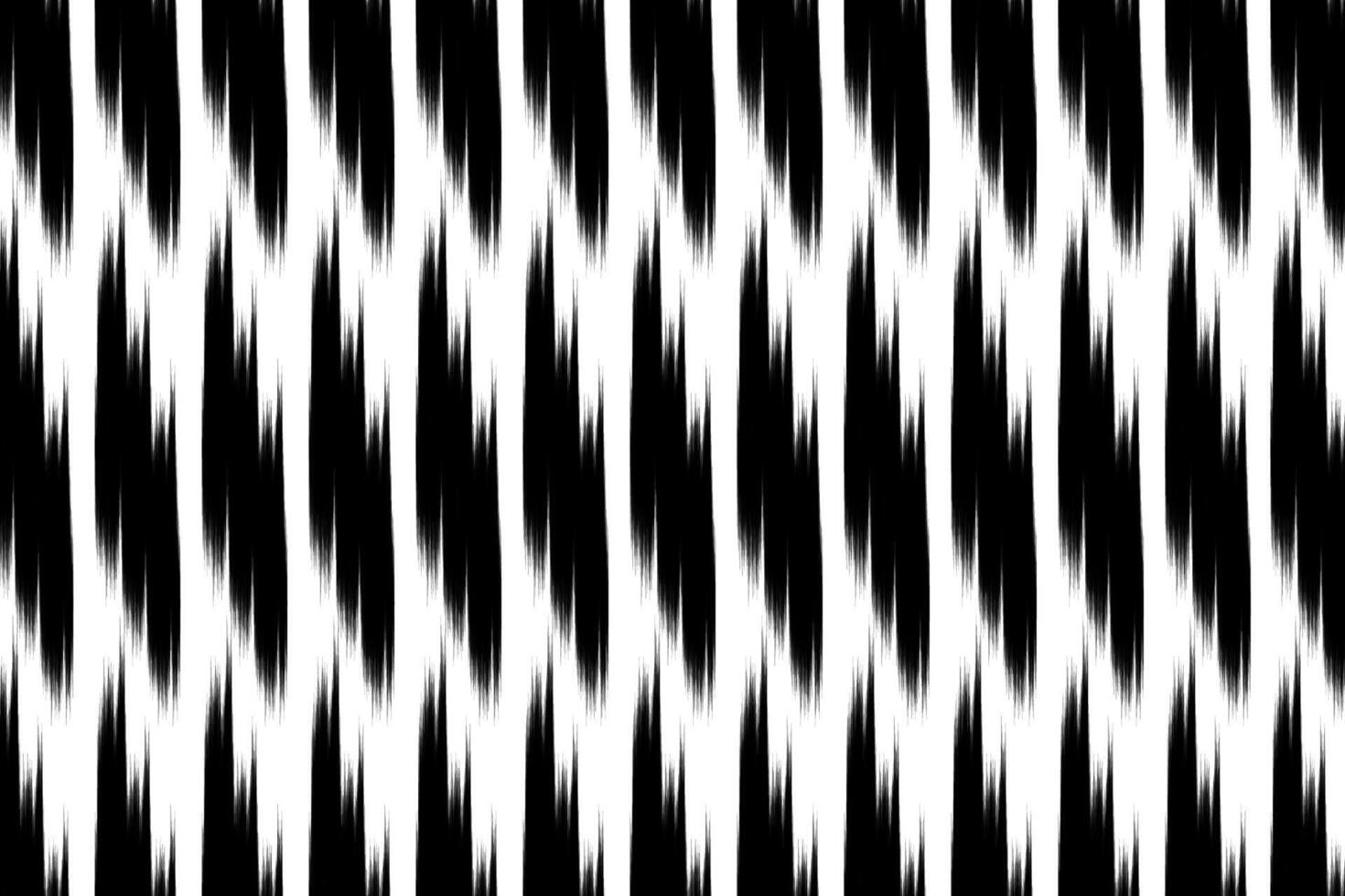 Black and white ikat pattern design for clothing, textile, wrapping, background, wallpaper, carpet, embroidery, , illustration design vector