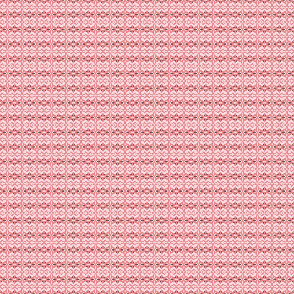 Pink patterned background design vector