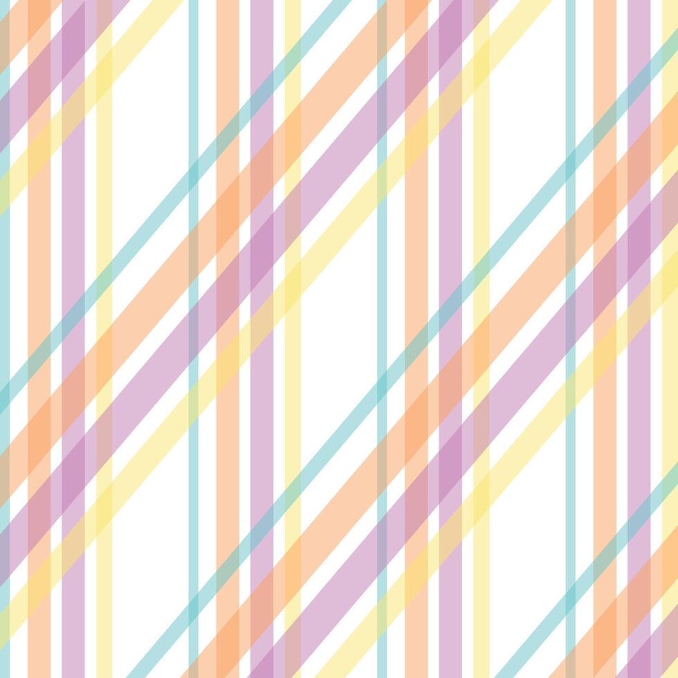 Creative approach to classic plaid styling vector