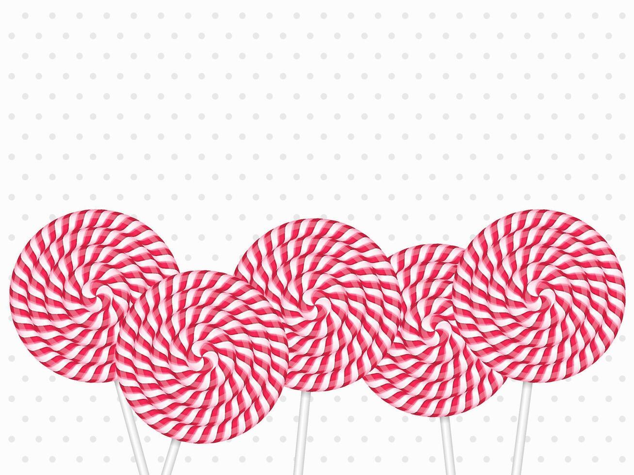 Background with lollipops vector