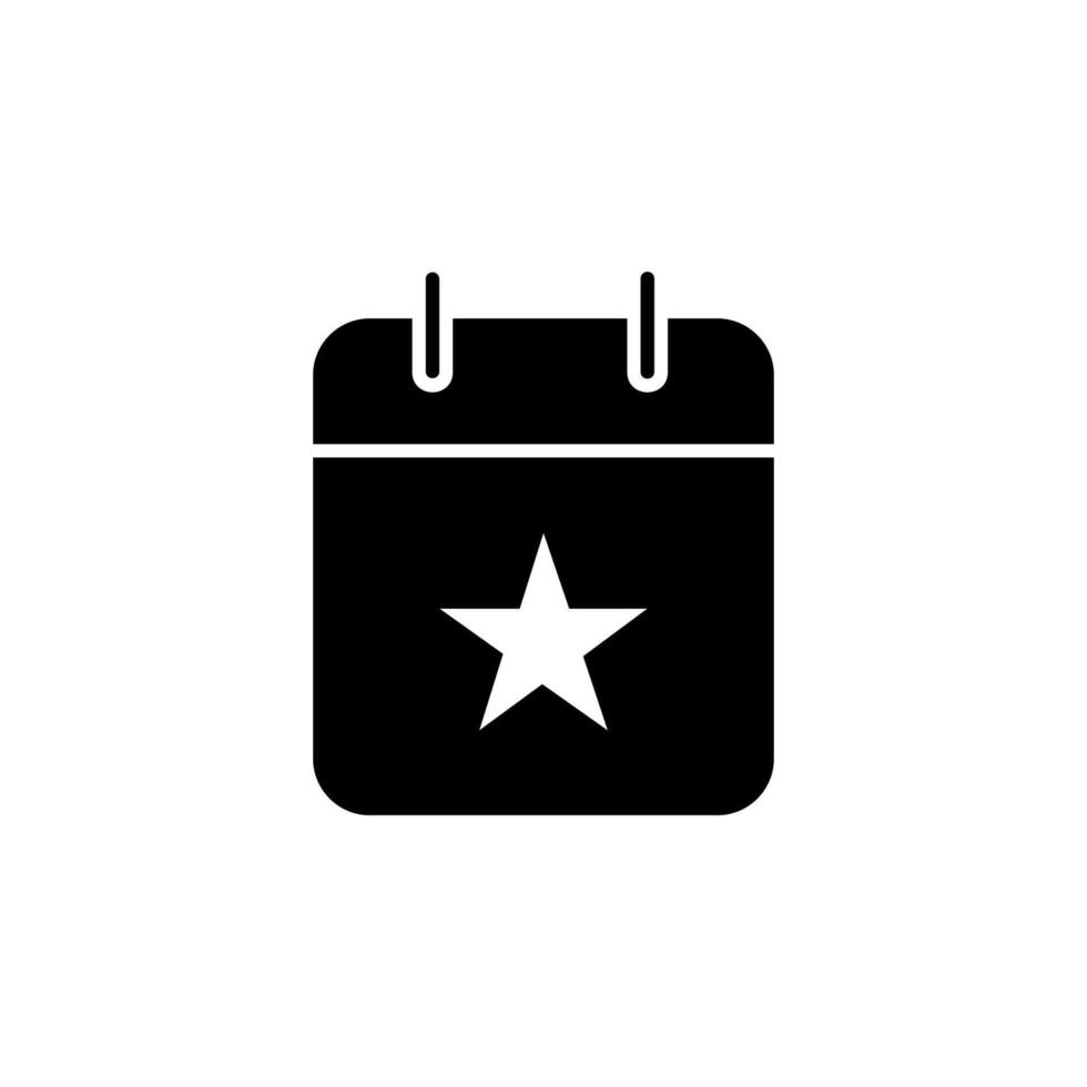 Flat Design Event Solid Icon Element vector