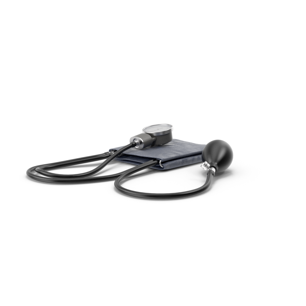 Medical Device , Closeup View of a Portable Diagnostic Tool , 3d render, transparent background, png