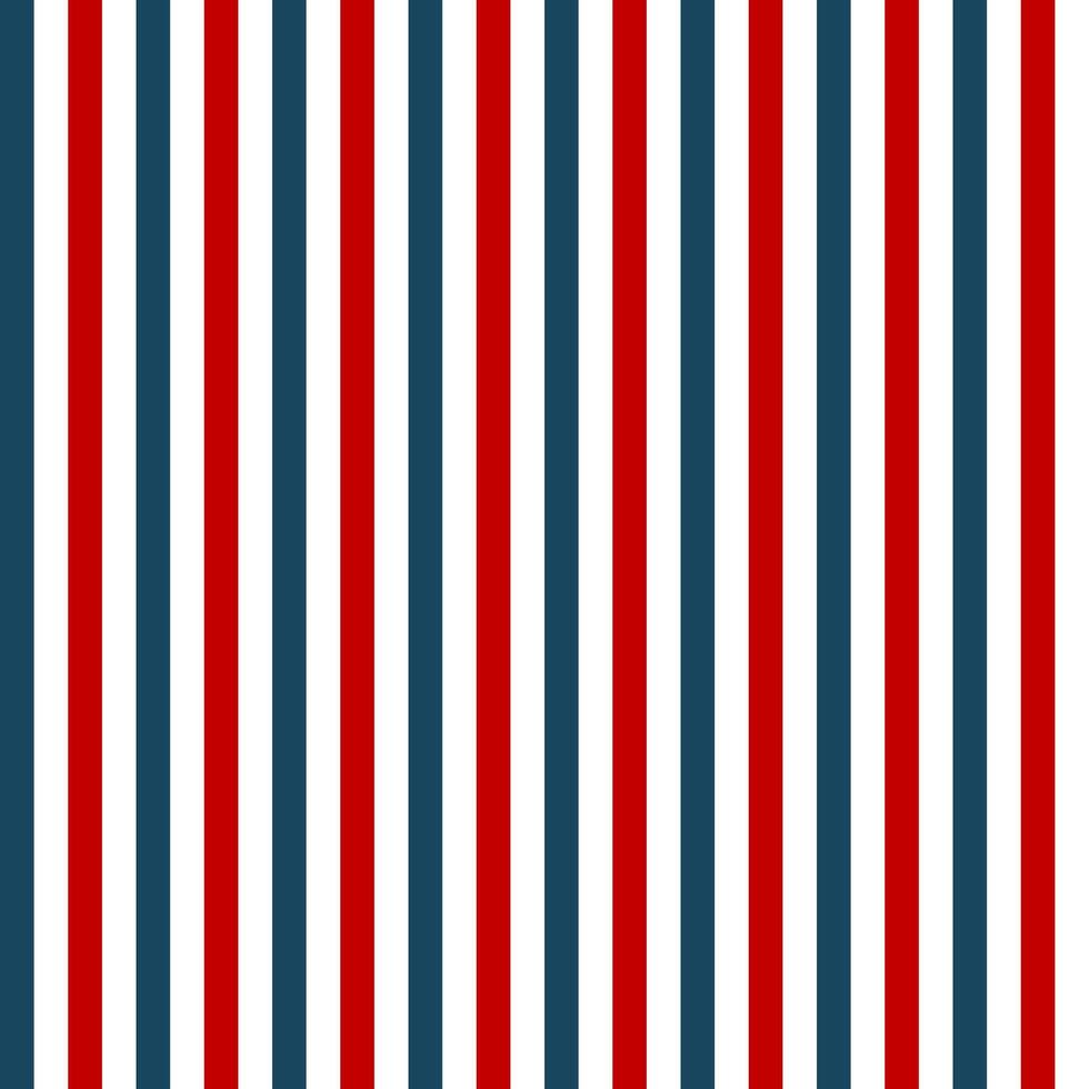 Seamless pattern with red and blue stripes vector
