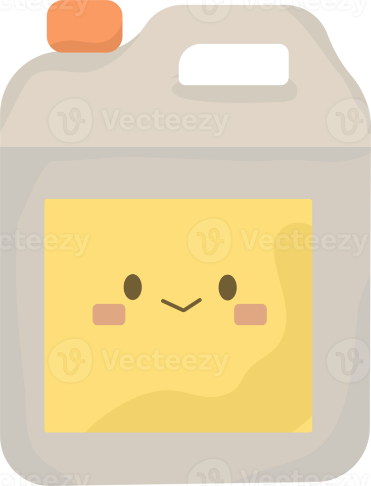 Detergent bottle illustration caracter png