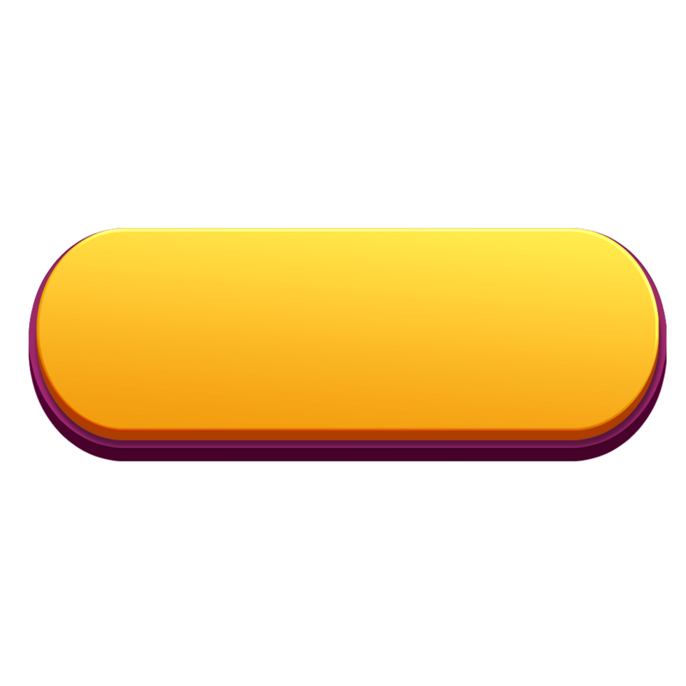 Sleek Yellow Rectangle for Title Display png