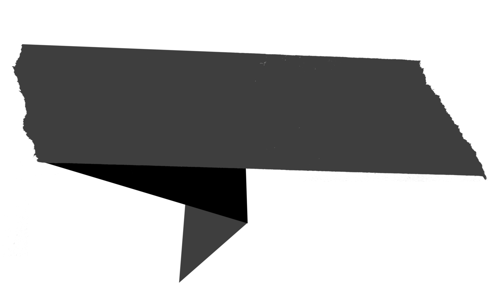 Isolated Masking Tape Lower Third for YouTube Videos png