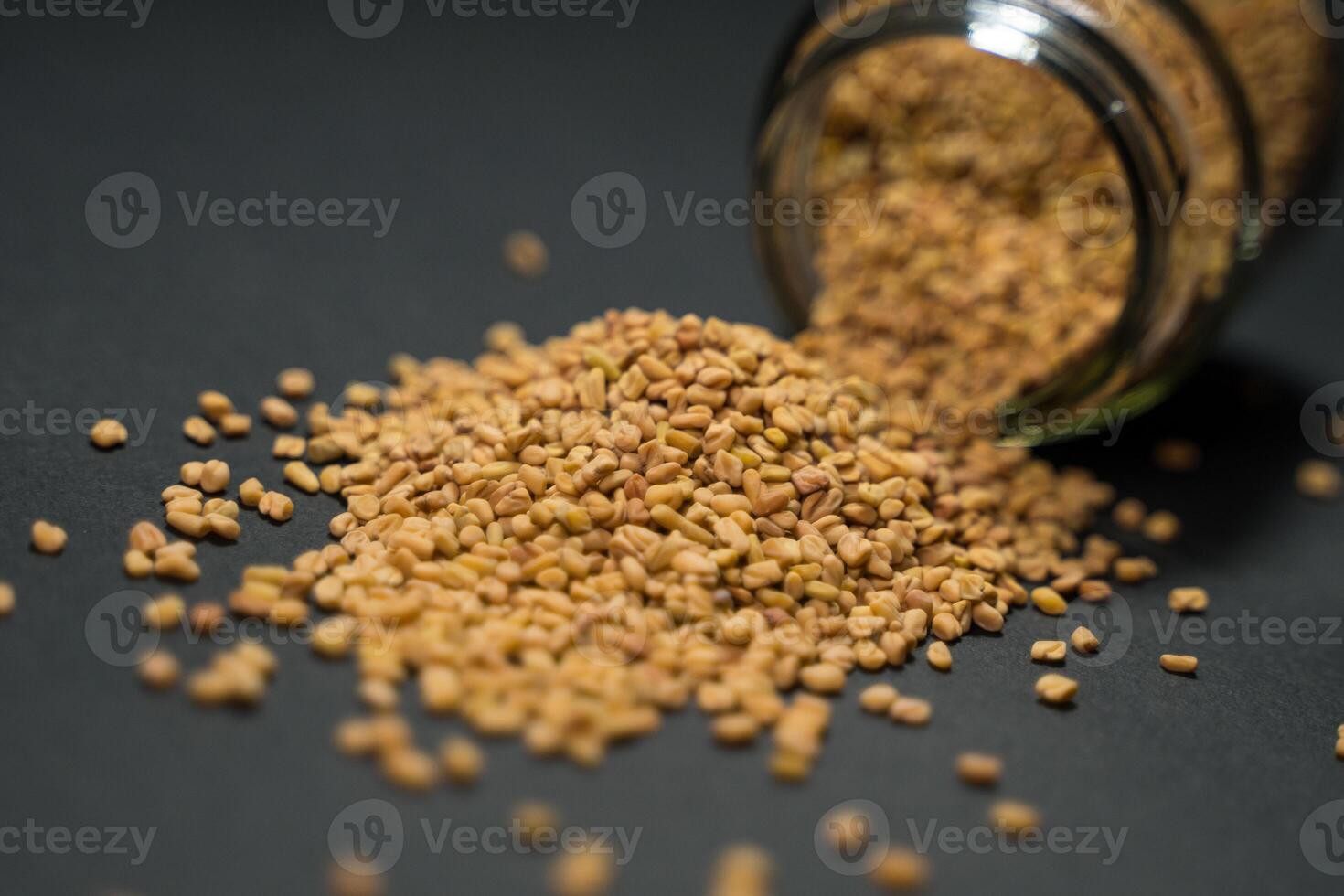 Fenugreek is a beneficial food for health or sugar or diabetes photo