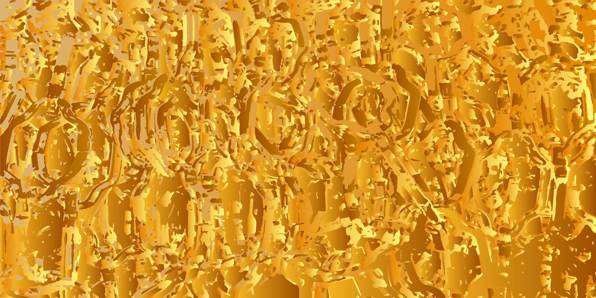 Golden spots for a glamorous background. illustration. vector