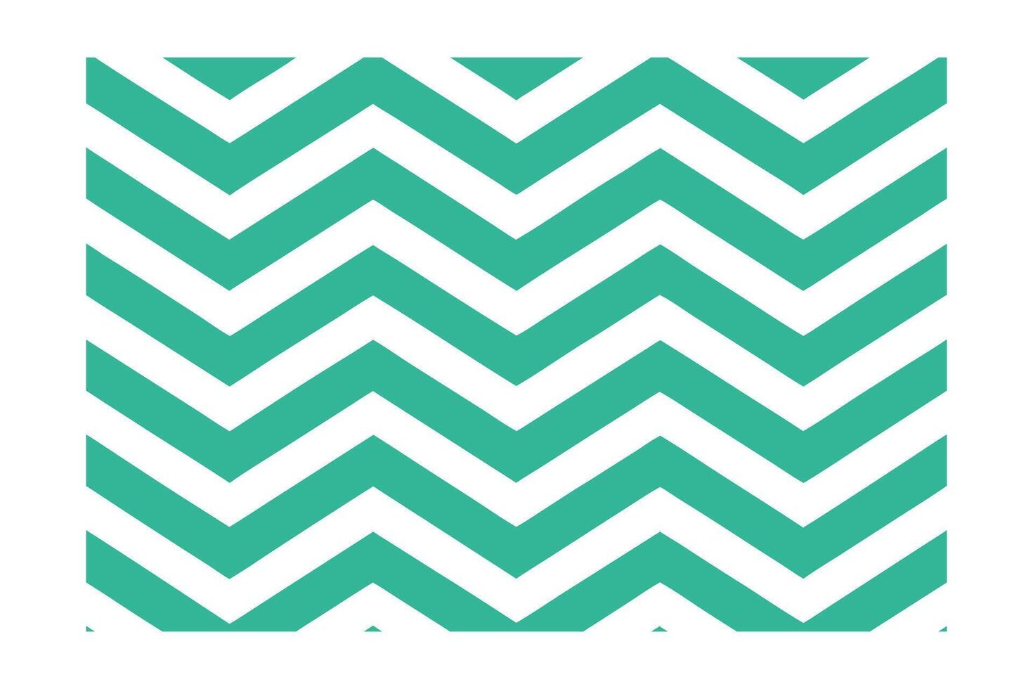 Teal Chevron Pattern on Simple Geometric Design zigzag lines vector