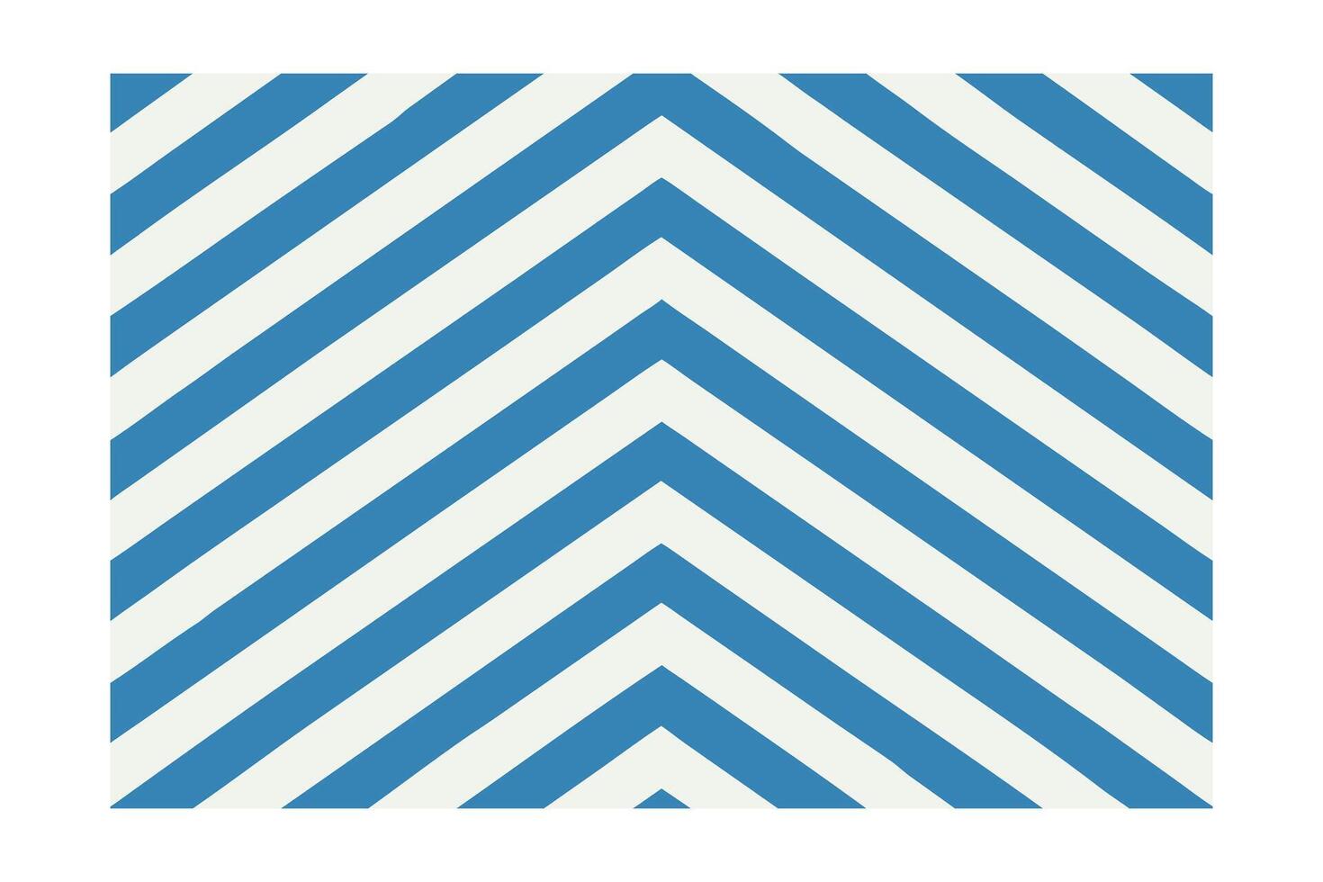 Blue chevron pattern repeating diagonally across a square stripes vector