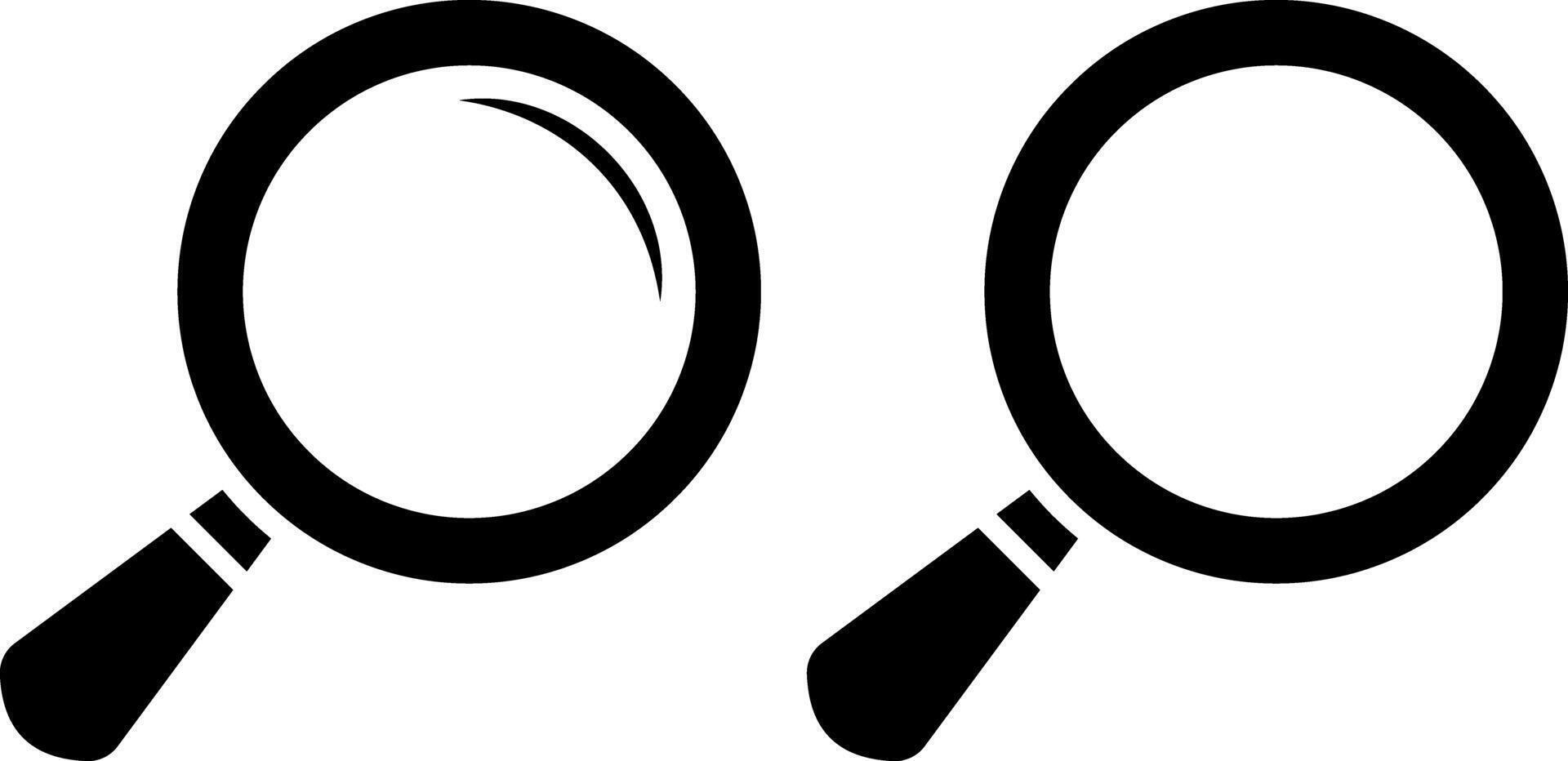magnifying glass loupe sign. Explore and discover symbols. Zoom and enlarge sign. Searching success icon. find information. vector