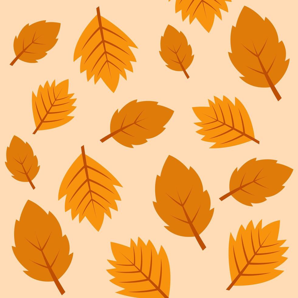 Autumn Leaves Background Design vector