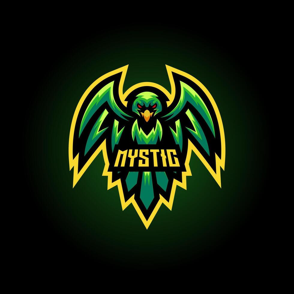 Mystic Mascot Logo vector