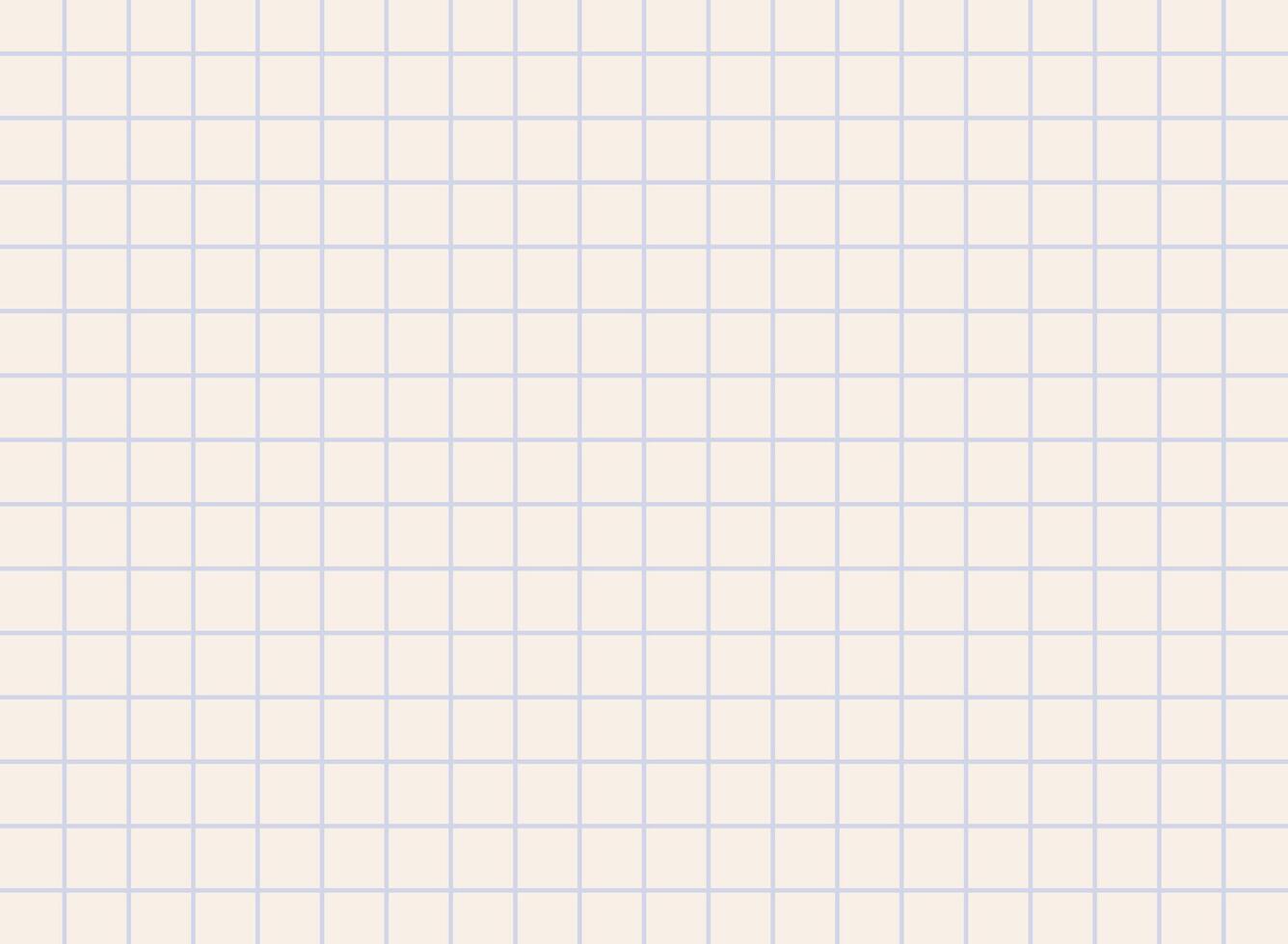 Square grid notebook paper sheet, school exercise book background with blue lines, blank squared page for math or science notes, lined stationery template in minimal linear flat illustration. vector