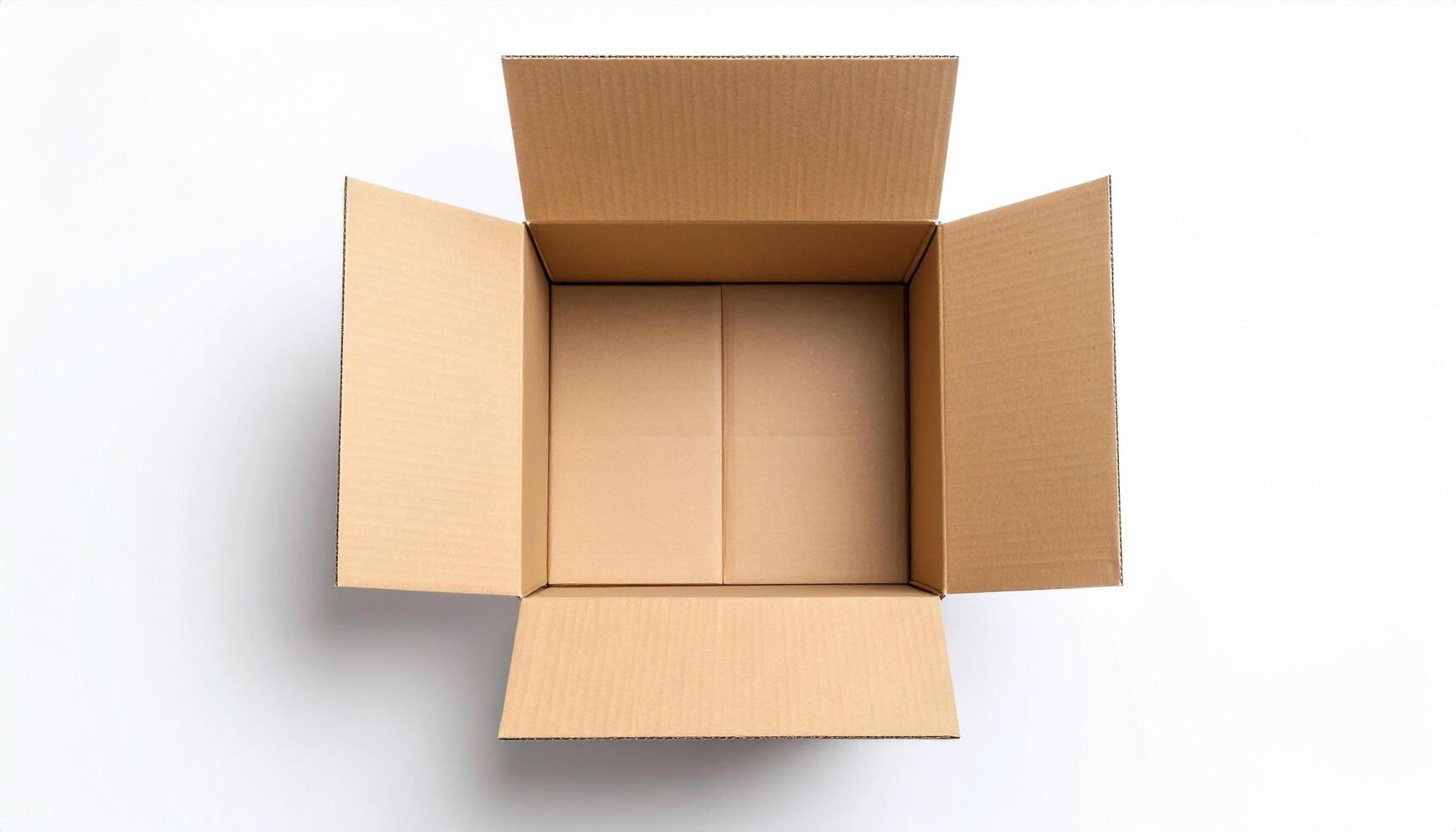 Open Kraft Mailing Box photo