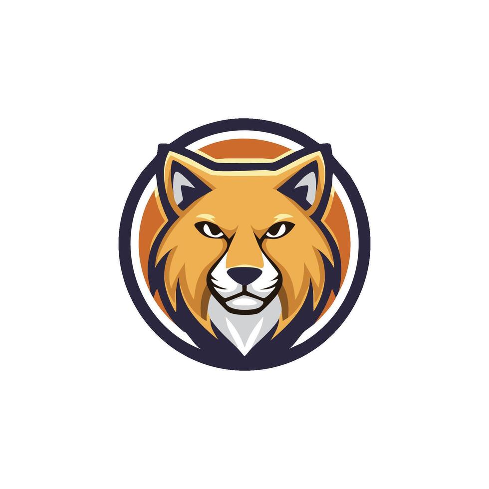 A logo for a team of wolves vector