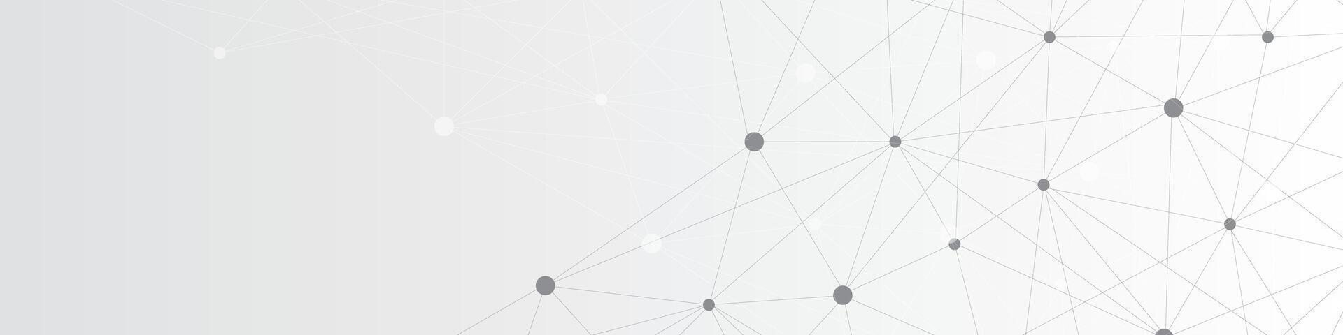 Abstract network plexus futuristic design template for science and technology presentation vector