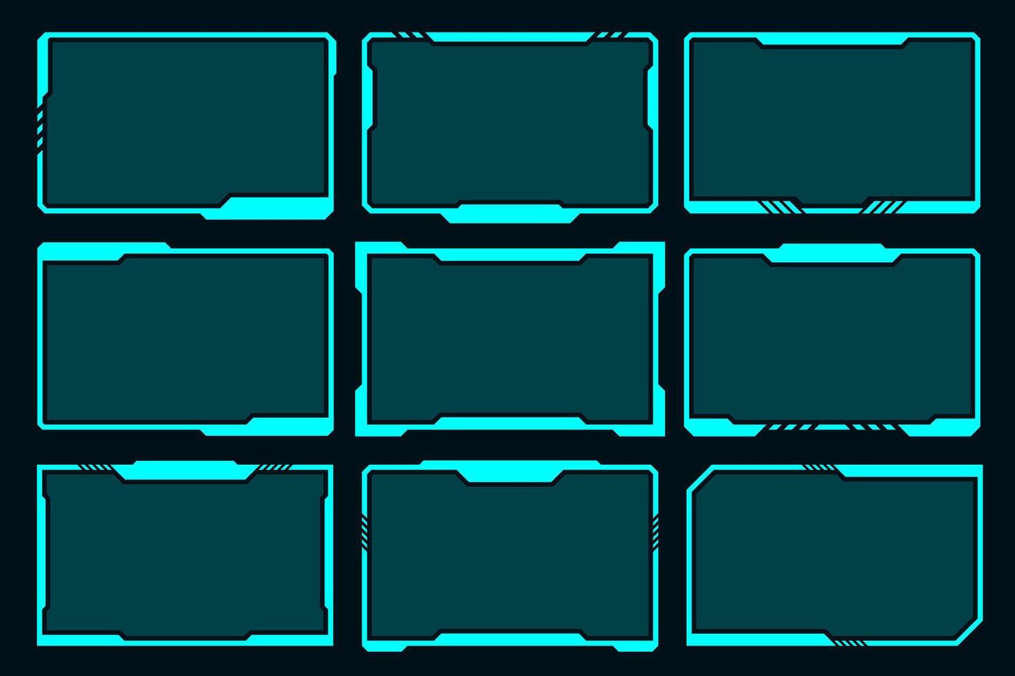 User interface frames for design vector