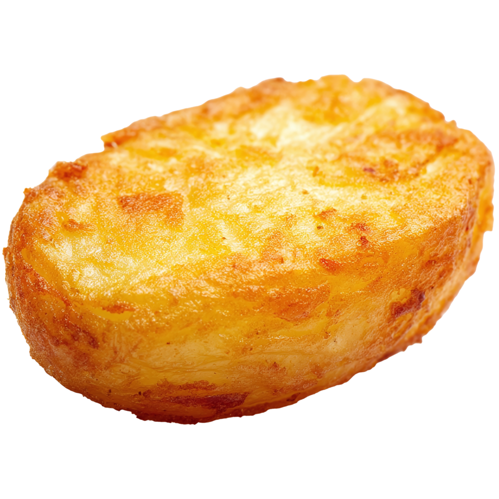 deep fired potato on a transparent background png