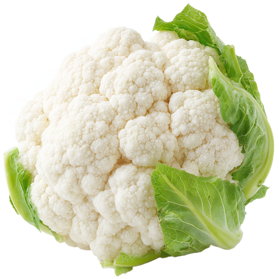 a cauliflower is shown on a transparent background png
