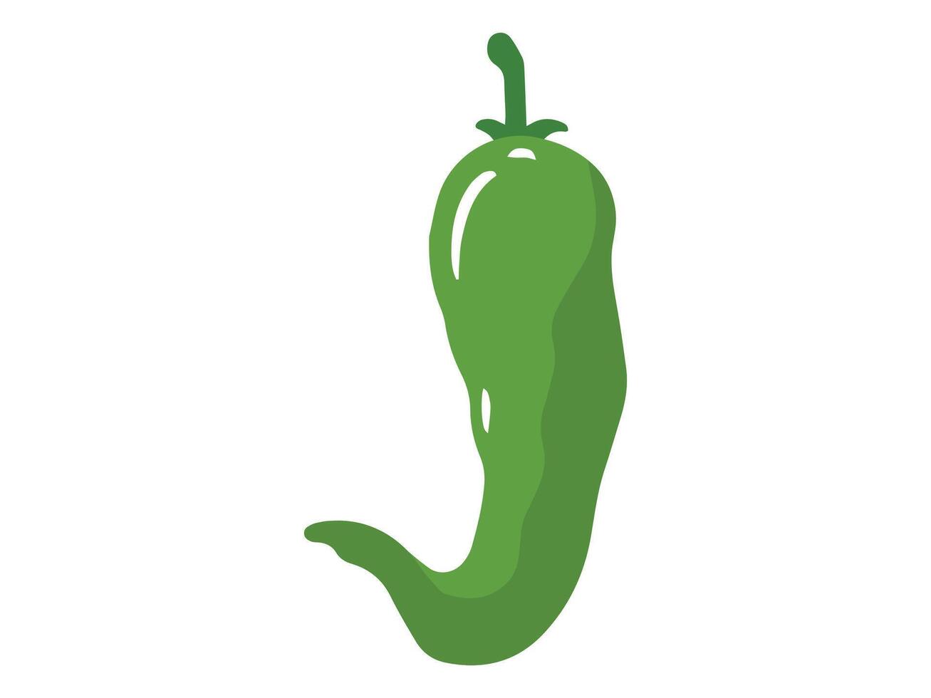 Chili Vegetable Cartoon Clip Art vector