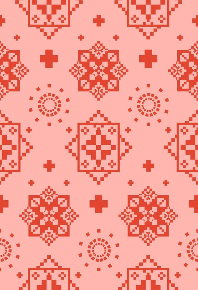 Seamless ethnic pattern vector