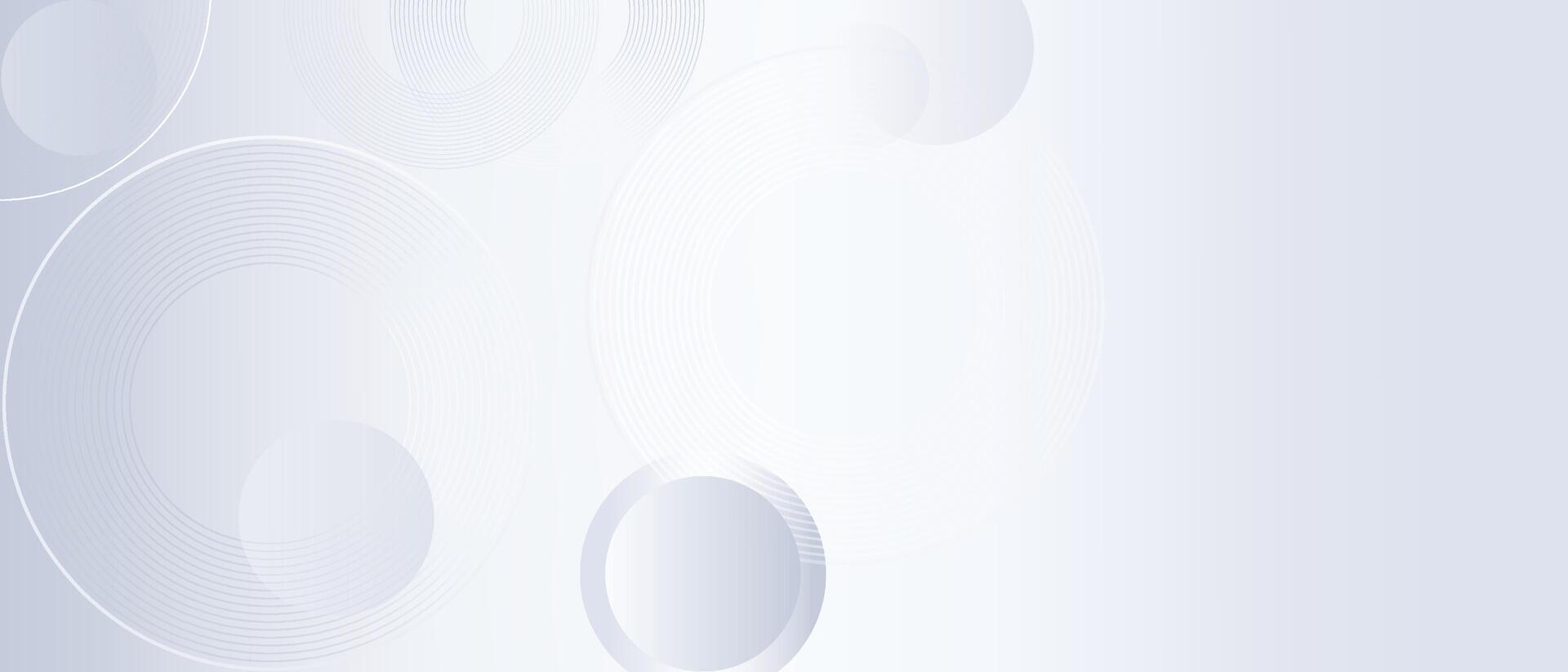 Modern abstract grey gradient background with dynamic circle lines shape design vector