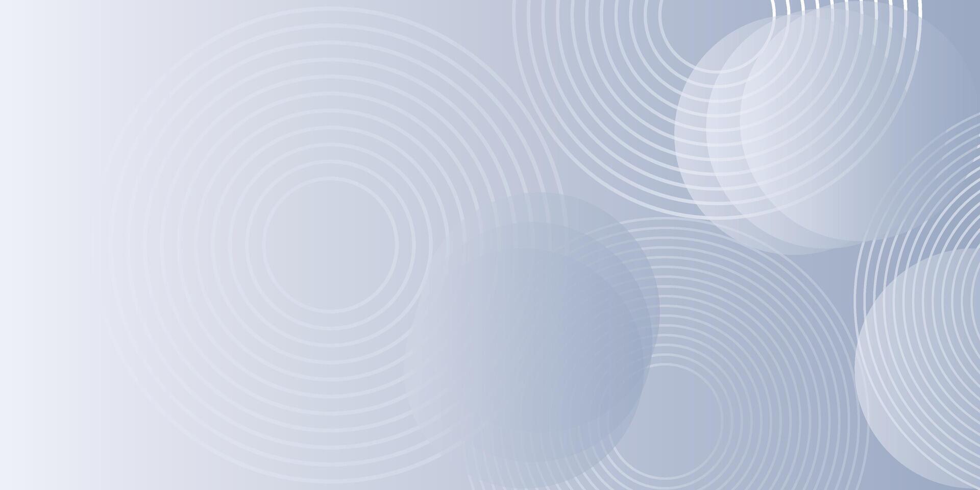 Abstract gray background with dynamic circle lines. Modern geometric lines. Digital technology concept vector