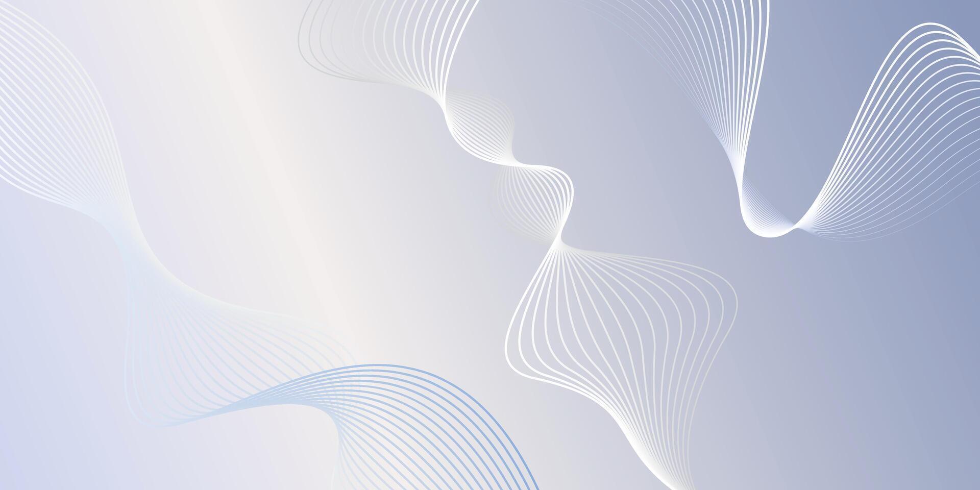 Modern abstract gradient background with flowing shape. Futuristic concept design vector