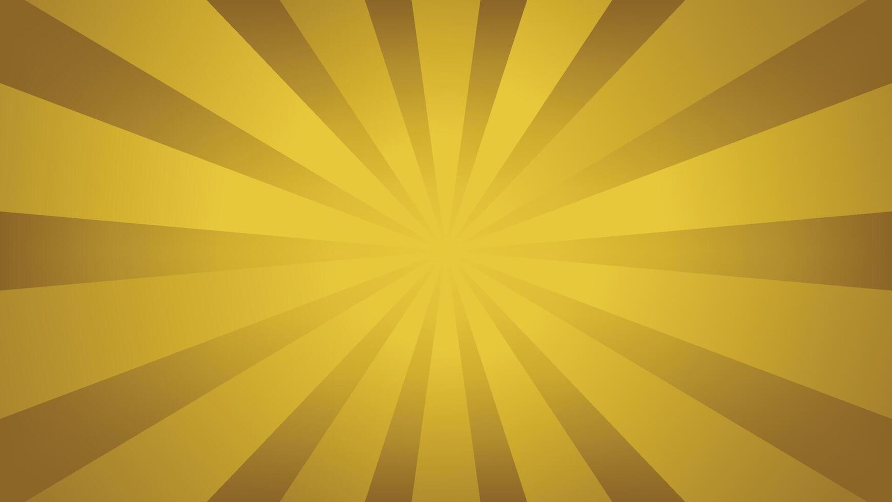 abstract gold sunburst background vector