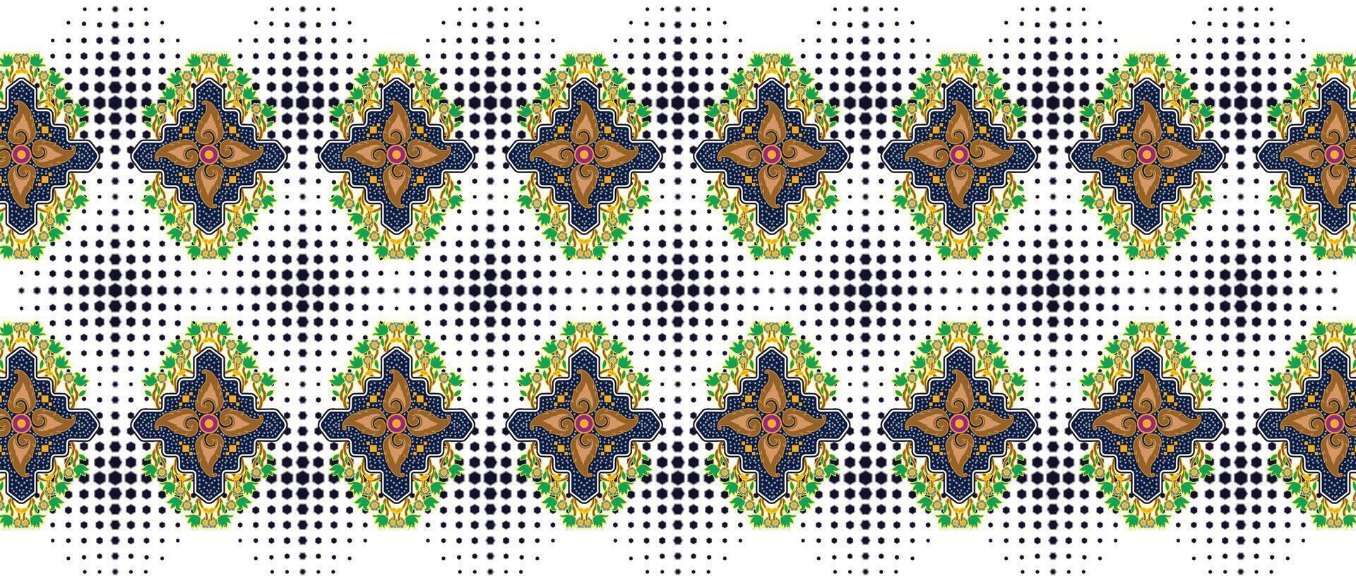 Batik Sisik Melik, Indonesian Batik Floral Pattern, Illustration for Background Design. vector