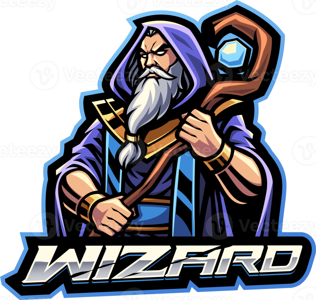 Wizard mascot design png